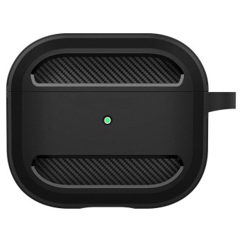 Husa de protectie compatibila cu Apple Airpods 3 2021, 101PRO, Onyx HTPMAG, Negru