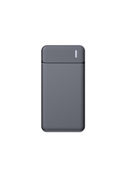 Baterie externa 10000 mAh, 2 x USB,  Power indicator, Negru
