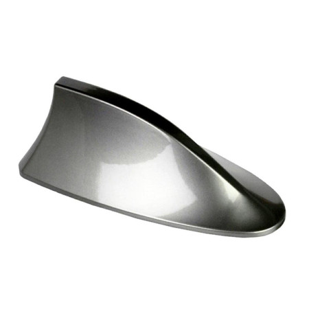 Antena auto activa AM/FM design Shark , Argintiu