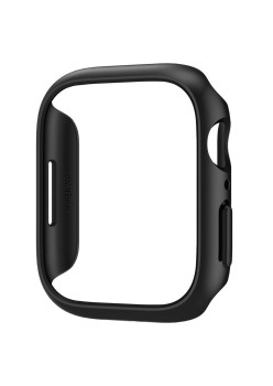 Carcasa Thin Fit compatibila cu Apple Watch 7 45mm, Defense HTPMAG, Negru