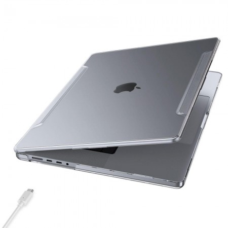 Carcasa laptop HTPMAG Thin Fit Macbook Pro 16 2021 / 2022, Transparenta