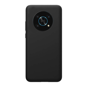 Husa compatibila cu Honor Magic 4 Lite Matte Efect, Camera Ultra Safe, HTPMAG, Negru
