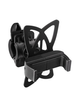 Suport de Telefon Bike Mount pentru Biciclete, Motocicleta si Masina, Carucior pentru copii, Grip Elastic, Black