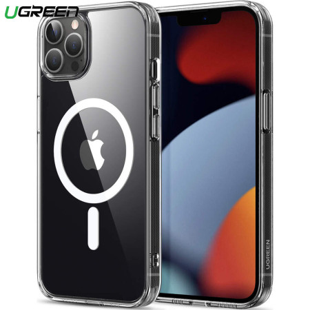 Husa compatibila cu Iphone 13 pro max, Magsafe, silicon, transparent