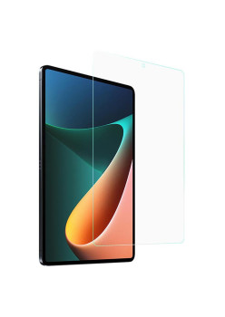Folie de sticla securizata compatibila cu tableta Xiaomi Pad 5 / 5 Pro 2021 (11 inch), 2.5D, 9H, HTPMAG, Transparenta