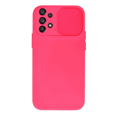 Husa protectie spate si camera foto compatibila cu Samsung Galaxy A52, Privacy CamShield, Interior Microfibra, Pink