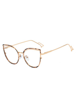 Ochelari protectie, Ecran Telefon, PC, TV, anti Lumina Albastra, Antireflex, fara Dioptrii, Anti Blue Light, Reflex Metal, Leopard