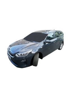 Husa parbriz fata antiinghet, universala, impermeabila, protectie praf, zapada, murdarie, husa de protectie pentru iarna, impotriva zapezii si a mizeriei, 70 156 cm