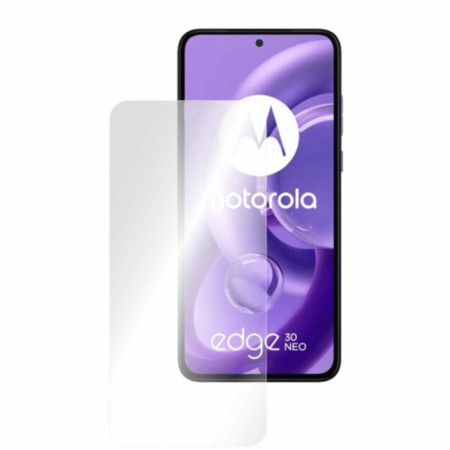 Folie sticla securizata compatibila cu Motorola Edge 30 Neo 5G, N.1, 2.5D, 9H, Case Friendly, Edge Boss, Transparenta