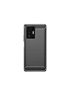Carcasa TECH-PROTECT TPUCARBON compatibila cu Xiaomi 11T / 11T Pro Black