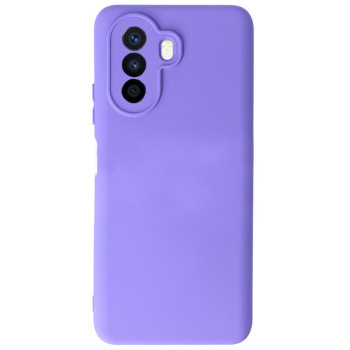 Husa protectie compatibila cu Huawei Nova Y70, Slim, HTPMAG, Camera SuperProtect, Interior din Microfibra, Orchid