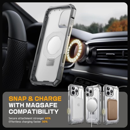 Husa pentru iPhone 16 Pro - Supcase Unicorn Beetle Defender - White