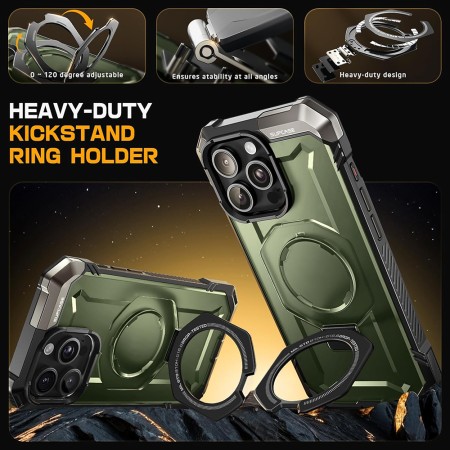 Husa pentru iPhone 16 Pro - Supcase Unicorn Beetle Defender - Guldan
