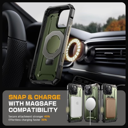 Husa pentru iPhone 16 Pro - Supcase Unicorn Beetle Defender - Guldan
