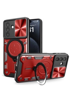 Husa pentru Samsung Galaxy A26 - Guard PRO Anti-Spy - Red