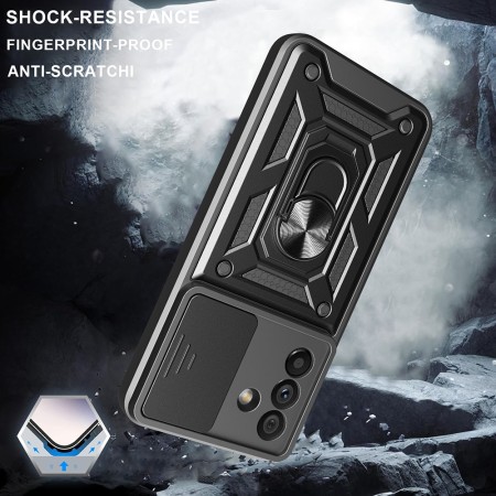 Husa pentru Samsung Galaxy A56 - CamShield - Black