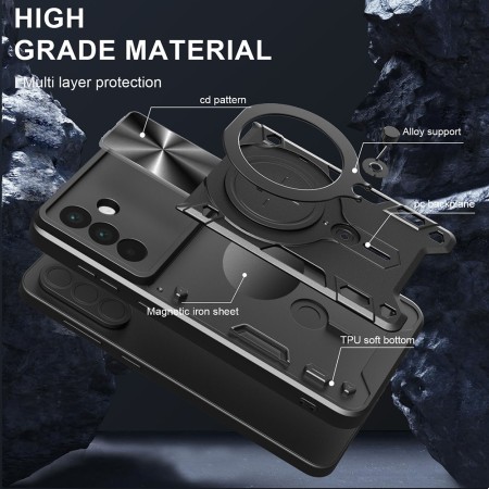 Husa pentru Samsung Galaxy A56 5G - Guard PRO Anti-Spy - Black