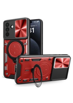 Husa pentru Samsung Galaxy A56 5G - Guard PRO Anti-Spy - Red