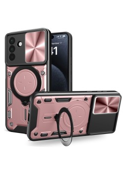 Husa pentru Samsung Galaxy A56 5G - Guard PRO Anti-Spy - Rose Gold