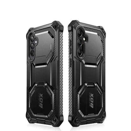 Husa pentru Samsung Galaxy S23 FE + Folie, I-Blason Armorbox, Black