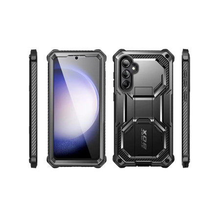 Husa pentru Samsung Galaxy S23 FE + Folie, I-Blason Armorbox, Black