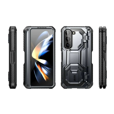 Husa pentru Samsung Galaxy Z Fold5 + Folie, I-Blason Armorbox, Black