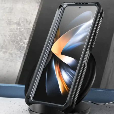 Husa pentru Samsung Galaxy Z Fold5 + Folie, I-Blason Armorbox, Black