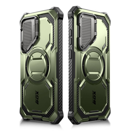 Husa pentru Samsung Galaxy S24 + Folie, I-Blason Armorbox MagSafe, Guldan