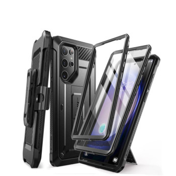 Husa pentru Samsung Galaxy S24 Ultra, Supcase Unicorn Beetle Pro, Black