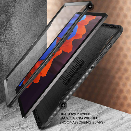 Husa pentru Samsung Galaxy Tab S8 Ultra, Supcase Unicorn Beetle Pro, Black