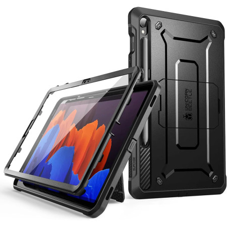 Husa pentru Samsung Galaxy Tab S9 FE Supcase Unicorn Beetle Pro, Black