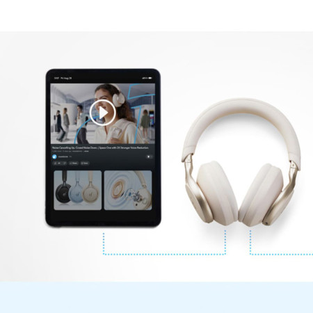Casti Fara Fir Over-Ear, Anker SoundCore Space One, White
