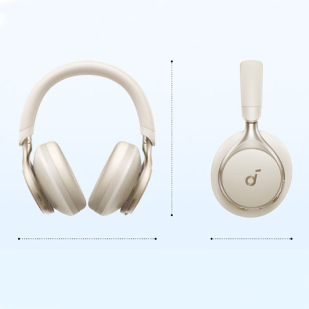 Casti Fara Fir Over-Ear, Anker SoundCore Space One, Black