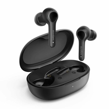 Casti Fara Fir Bluetooth 5.0, Waterproof IPX5, Anker SoundCore Life Note, Black