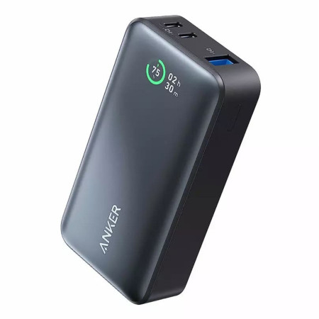 Baterie Externa 2x Tip-C, USB, 30W, 10000mAh, Anker PowerCore, Black