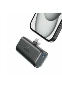 Baterie Externa 5000mAh, 22.5W, Anker Nano, Black