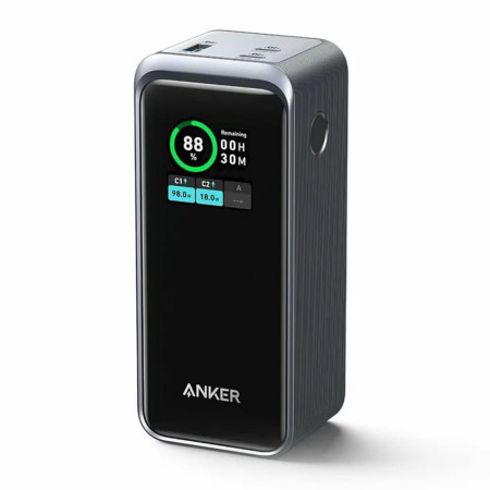 Baterie Externa 2x USB-C, USB, 20000mAh, 200W, Anker Prime, Black