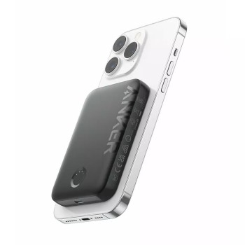 Baterie externa Anker, MagSafe, Tip-C, pentru iPhone, 5000mAh, Black