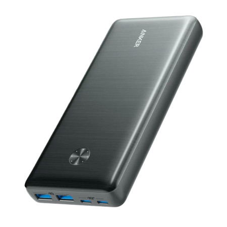 Baterie Externa 2x Tip-C, 2x USB, 25600mAh, 87W, Anker PowerCore III Elite, Black