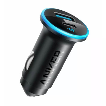 Incarcator Auto USB, Type-C, 52.5W, Anker 323, Black