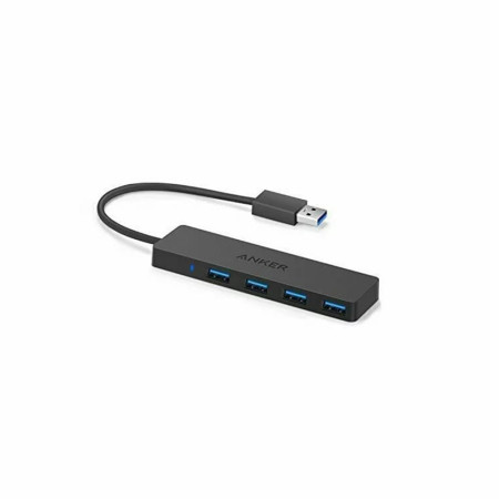 Hub USB, 4x USB 3.0, Anker UltraSlim, Black