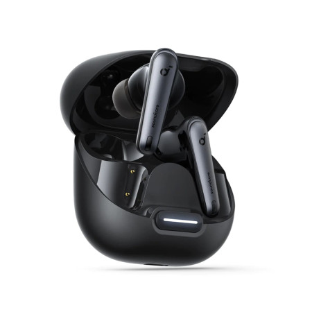 Casti Wireless Anker Earbuds SoundCore Liberty 4 NC, Bluetooth 5.3, Waterproof IPX4, Noise Cancelling, White