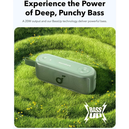 Boxa Portabila Waterproof IPX7, 20W, Anker SoundCore Motion 100, Black