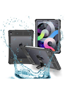 Husa pentru iPad Air 4 (2020) / Air 5 (2022), Waterproof IP68, Black