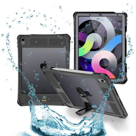 Husa pentru iPad Air 4 (2020) / Air 5 (2022), Waterproof IP68, Black
