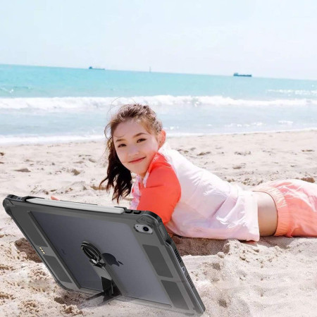 Husa pentru iPad Air 4 (2020) / Air 5 (2022), Waterproof IP68, Black