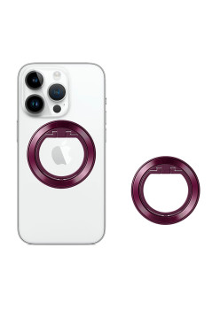 Suport Telefon Rotund MagSafe, MPR2, Burgundy