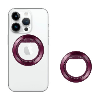 Suport Telefon Rotund MagSafe, MPR2, Burgundy