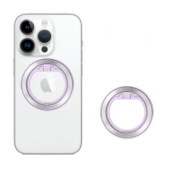 Suport Telefon Rotund MagSafe, MPR2, Silver / Pink