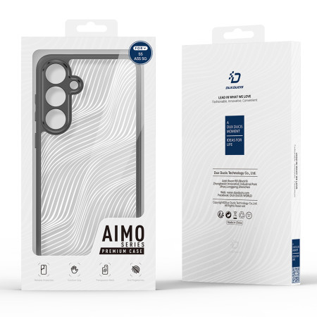 Husa pentru Samsung Galaxy A55 5G, Dux Ducis Aimo Series, Black